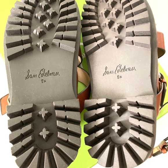 SAM EDELMAN Eleanora Dkbourbonlea  Sandal - Picture 4 of 9